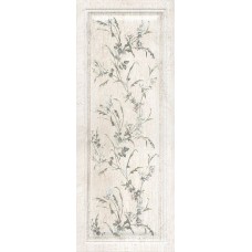 Плитка настенная 20x50 Кантри Шик белый панель декорированный